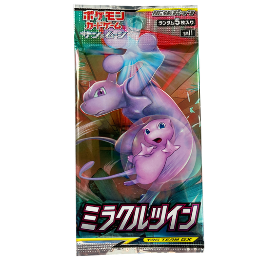 Pokémon Sammelkartenspiel - Miracle Twin Boosterpack JPN